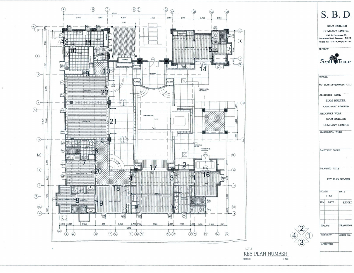 Sai Taan Villa Lot 6 floor plan